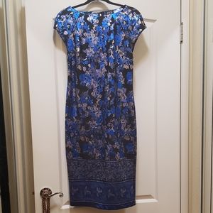ECI Blue Floral Dress